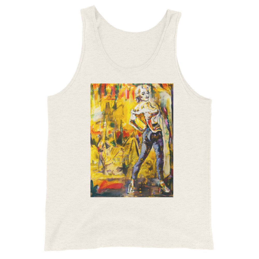 Louisiana Hussy Unisex Tank Top