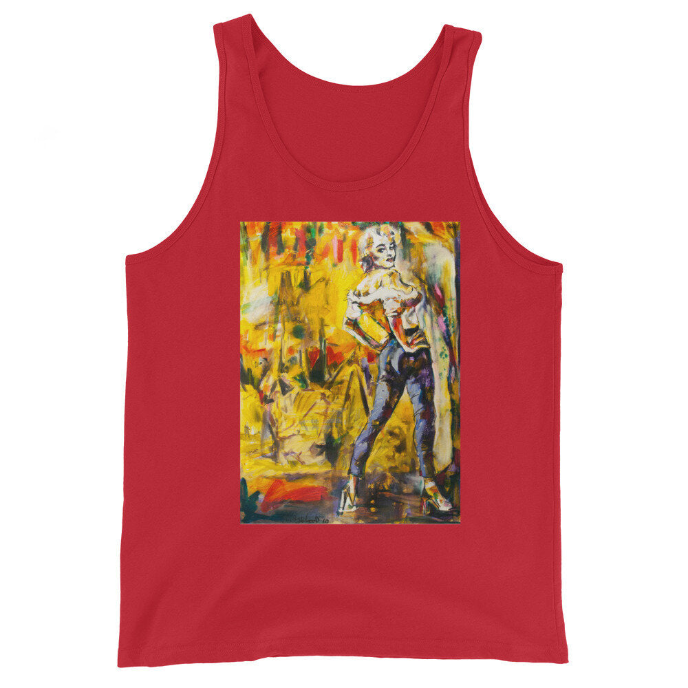 Louisiana Hussy Unisex Tank Top