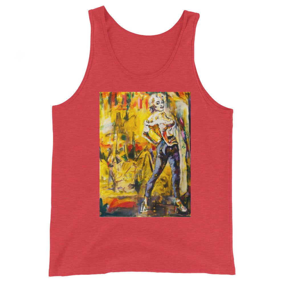 Louisiana Hussy Unisex Tank Top