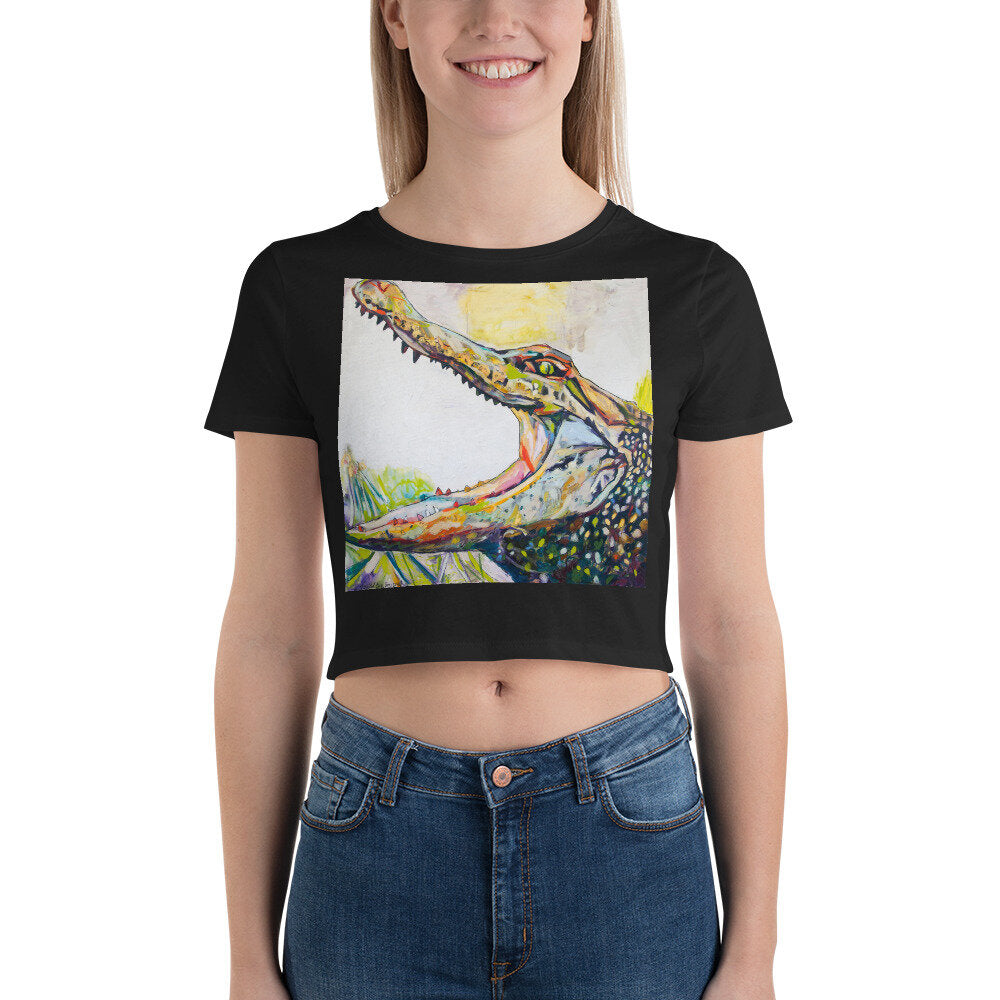 Big Mouth Gator Women’s Crop Tee