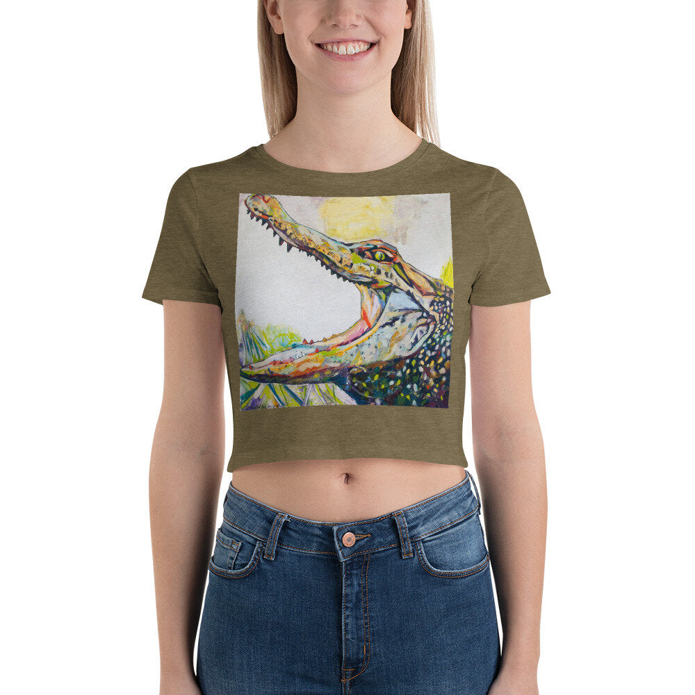 Big Mouth Gator Women’s Crop Tee