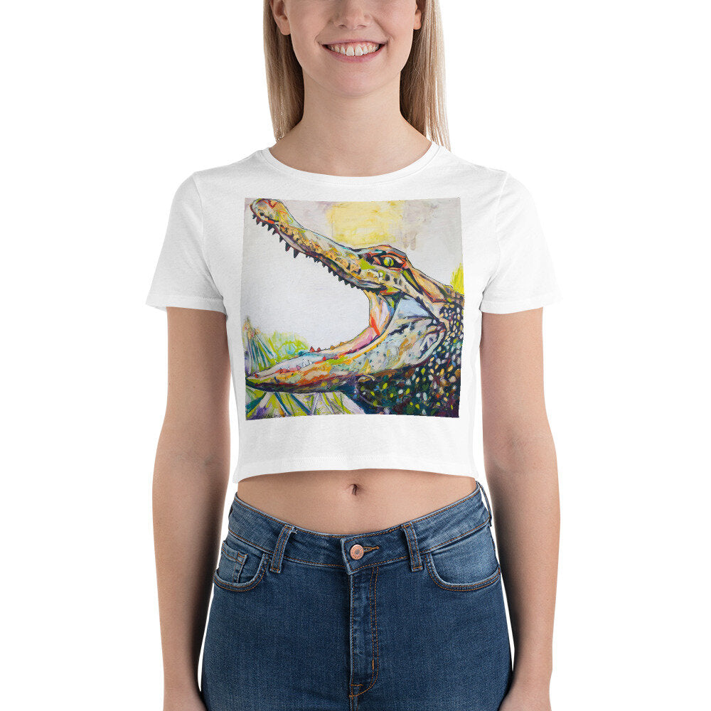 Big Mouth Gator Women’s Crop Tee