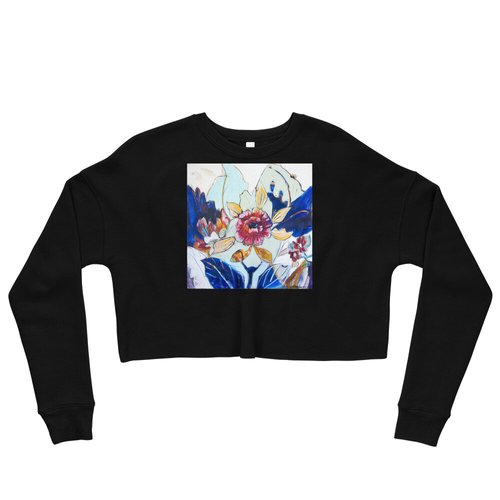 Tobacco Leaf II Crop Sweatshirt