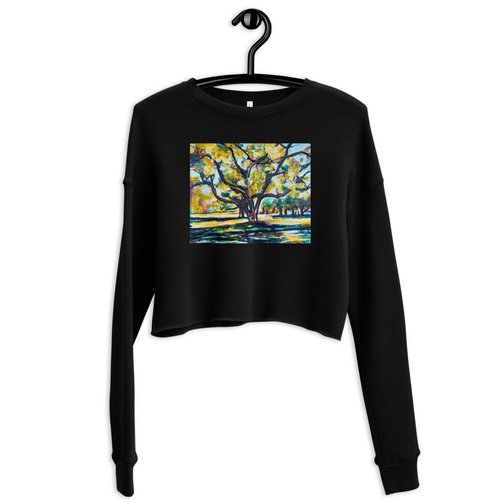 Tree of Life Crop Sweatshirt