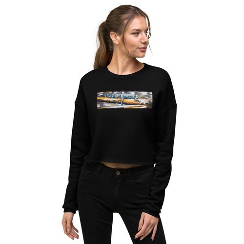 Lazy Gator Crop Sweatshirt