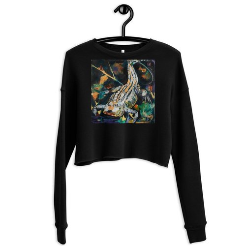 Fierce Gator Crop Sweatshirt