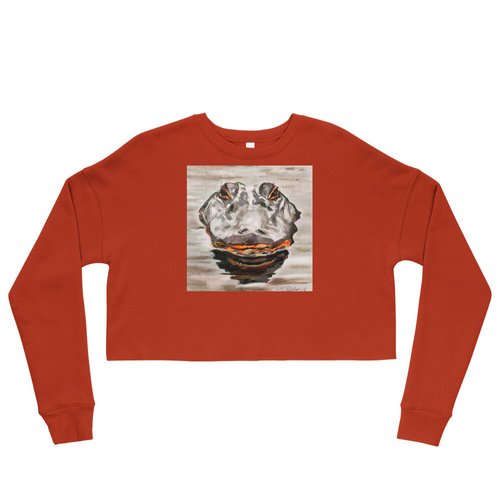 Gator Head Crop Sweatshirt