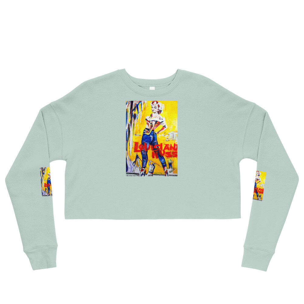 Louisiana Hussy II Crop Sweatshirt