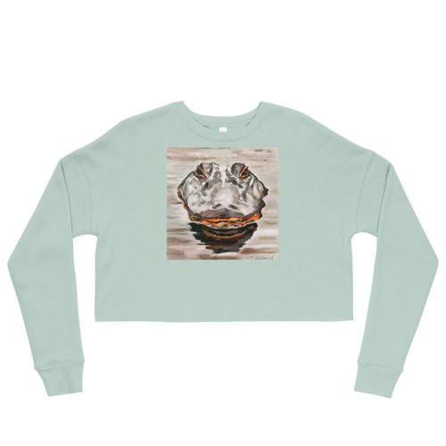 Gator Head Crop Sweatshirt