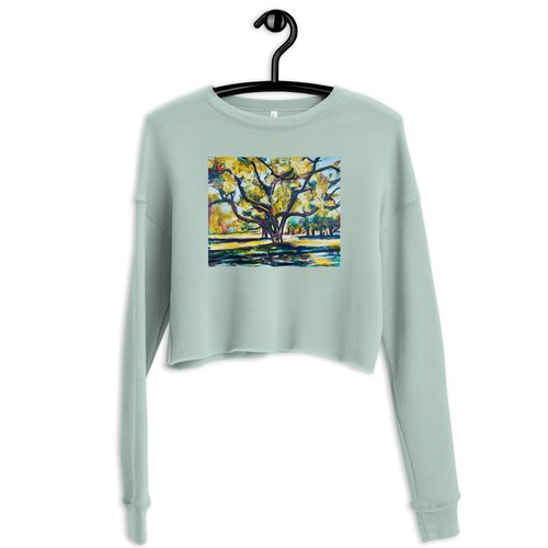 Tree of Life Crop Sweatshirt