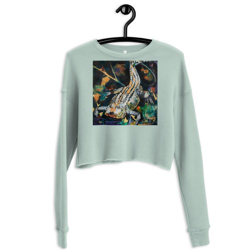 Fierce Gator Crop Sweatshirt