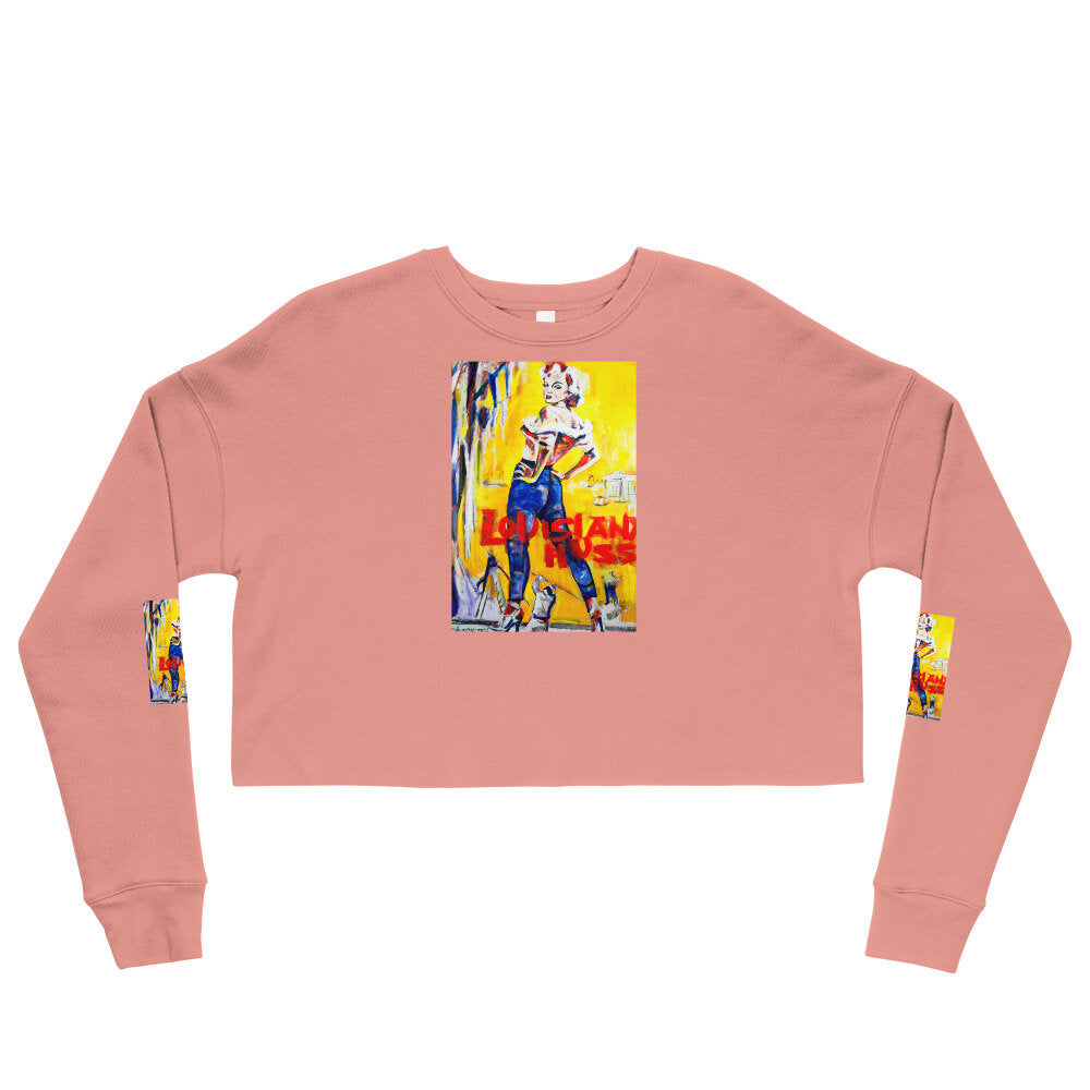 Louisiana Hussy II Crop Sweatshirt