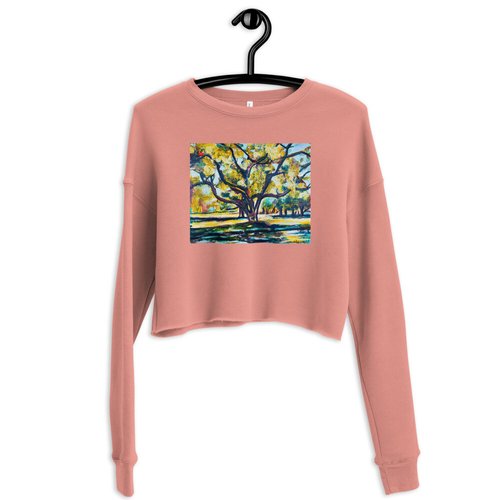 Tree of Life Crop Sweatshirt