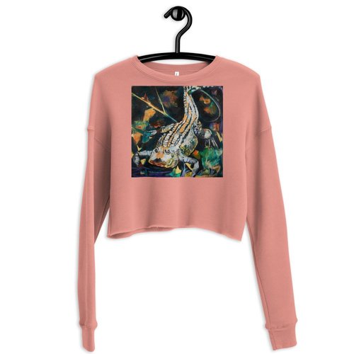 Fierce Gator Crop Sweatshirt