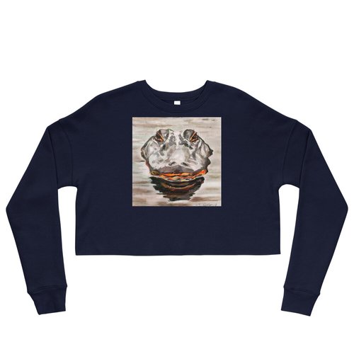 Gator Head Crop Sweatshirt