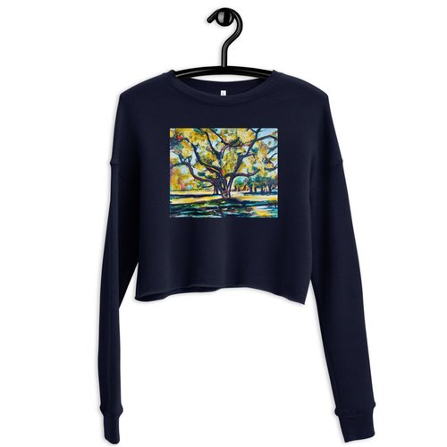 Tree of Life Crop Sweatshirt