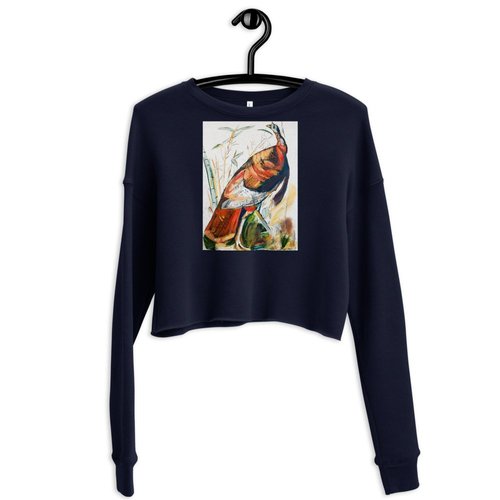 Wild Turkey Crop Sweatshirt