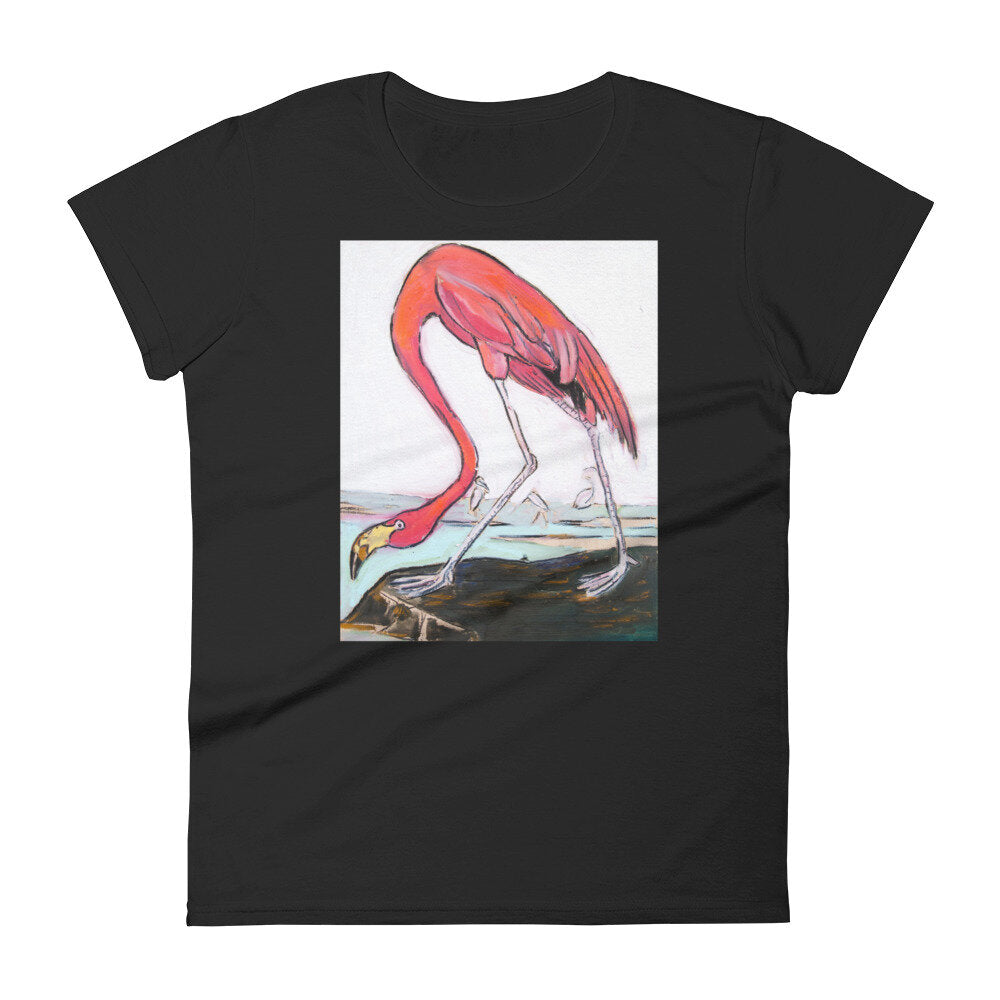 Pink Flamingo Women's short sleeve t-shirt