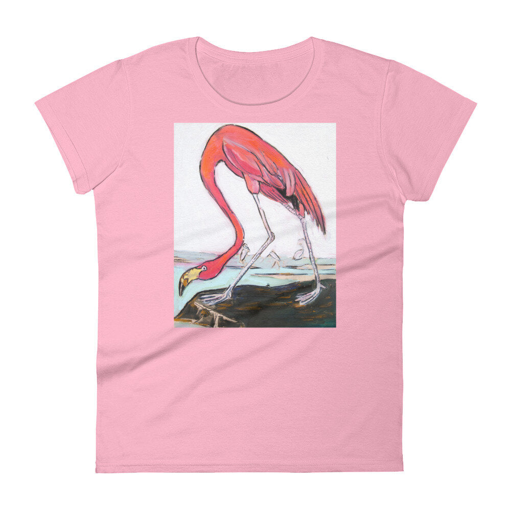 Pink Flamingo Women's short sleeve t-shirt