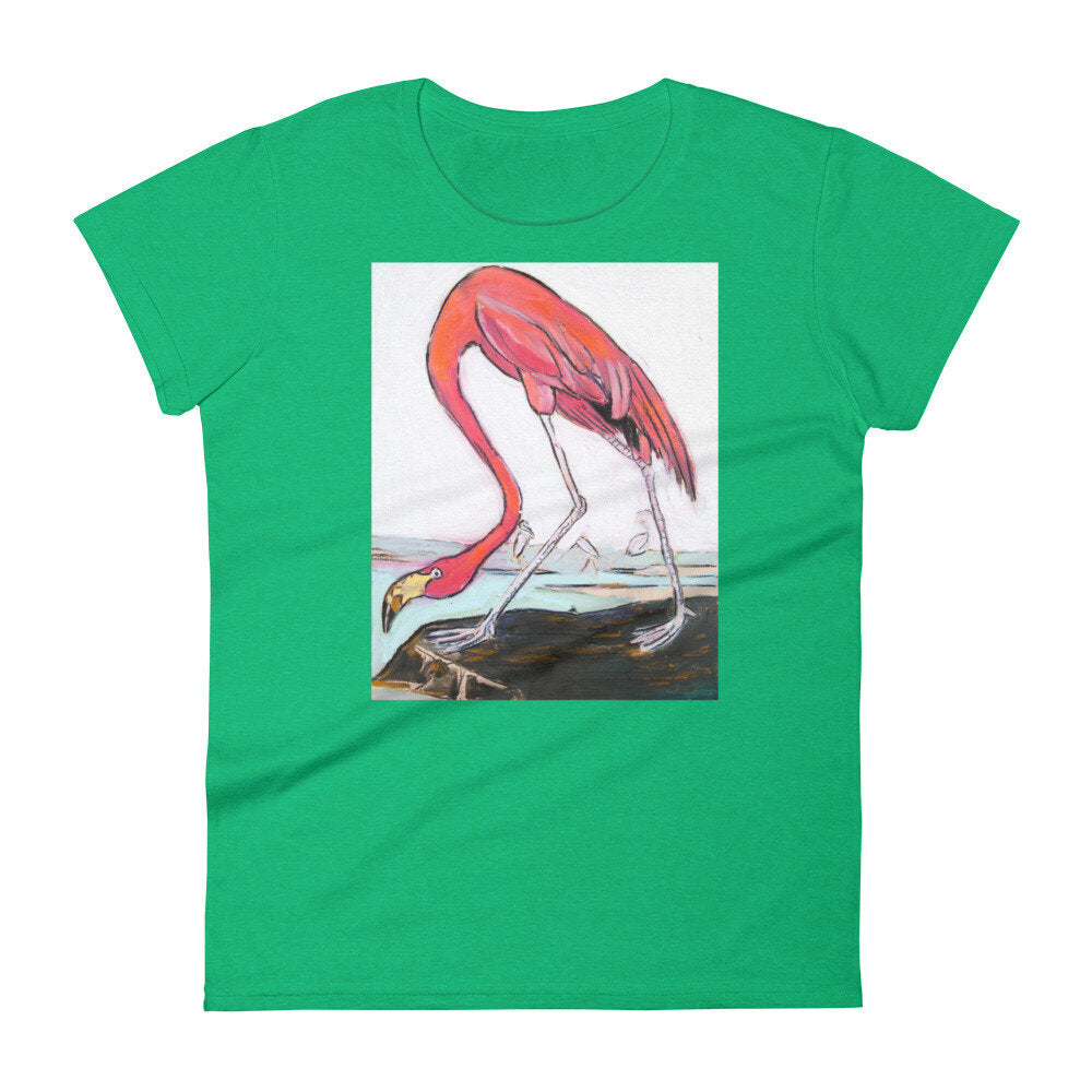 Pink Flamingo Women's short sleeve t-shirt