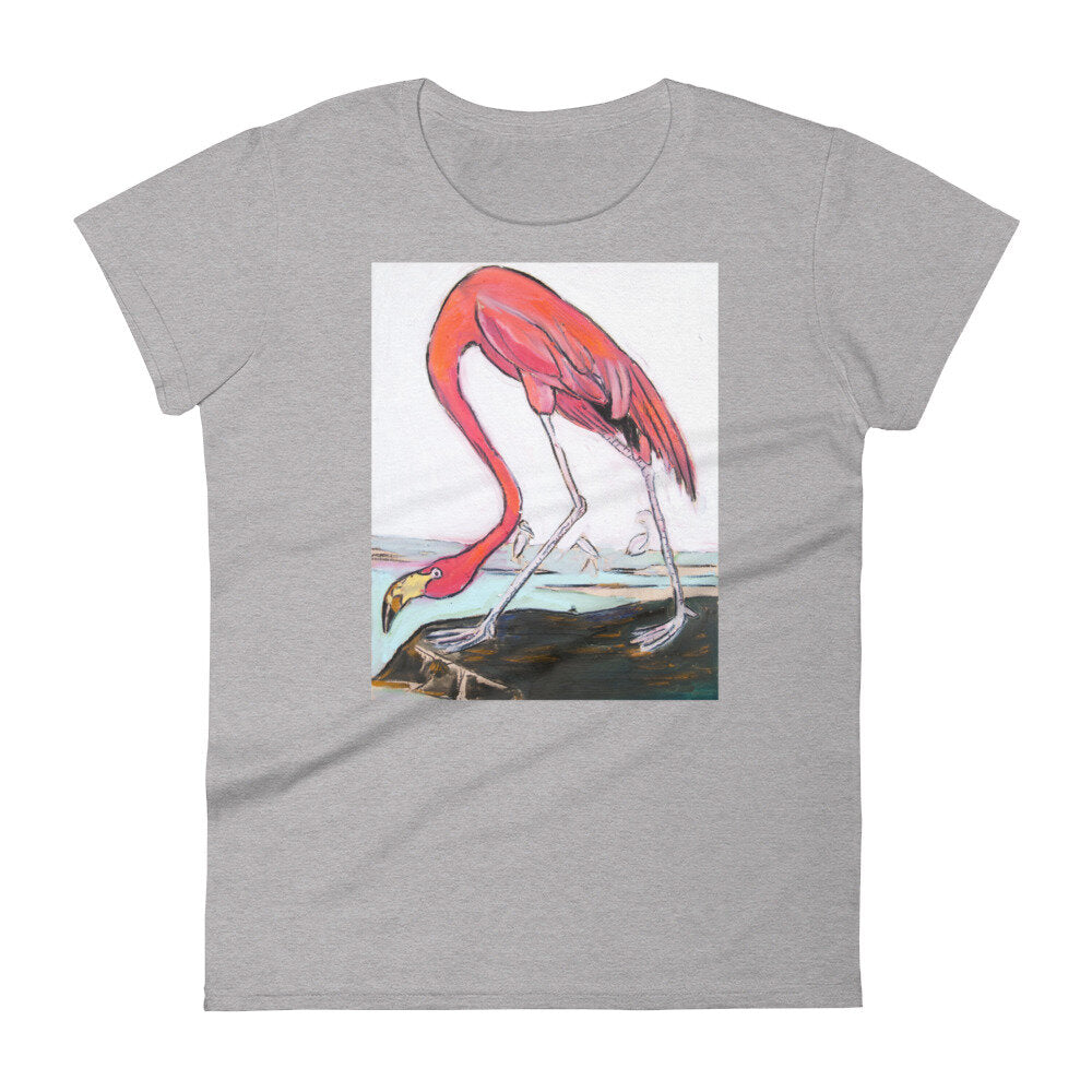 Pink Flamingo Women's short sleeve t-shirt