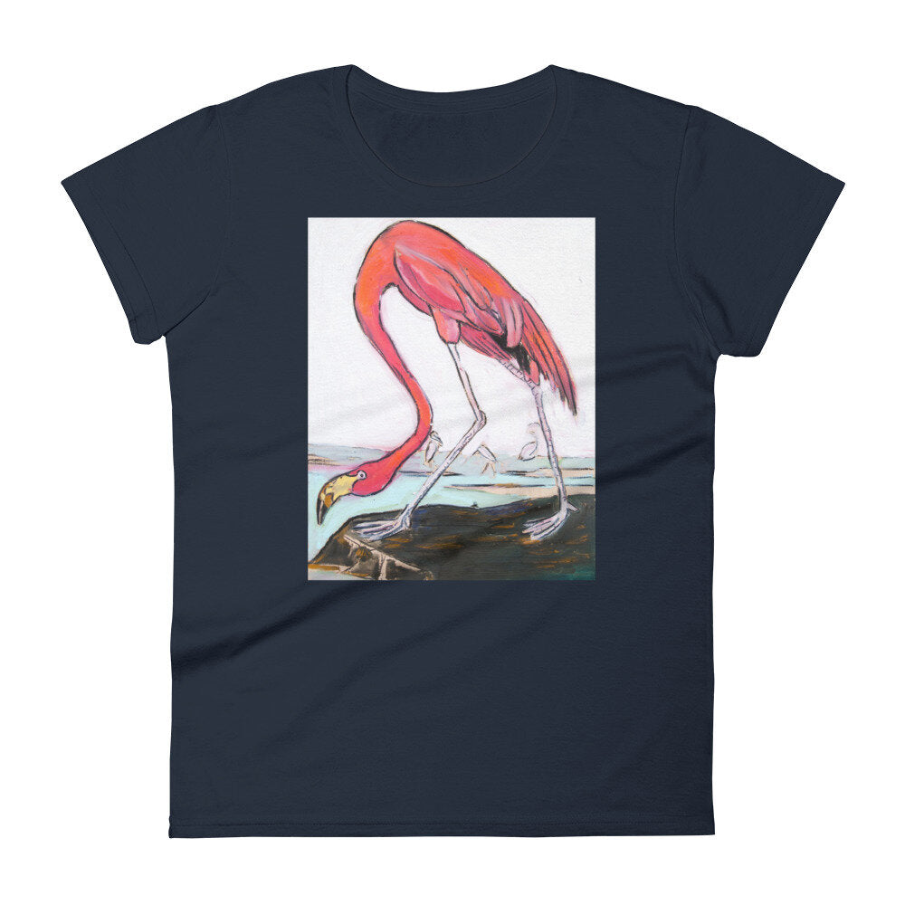 Pink Flamingo Women's short sleeve t-shirt