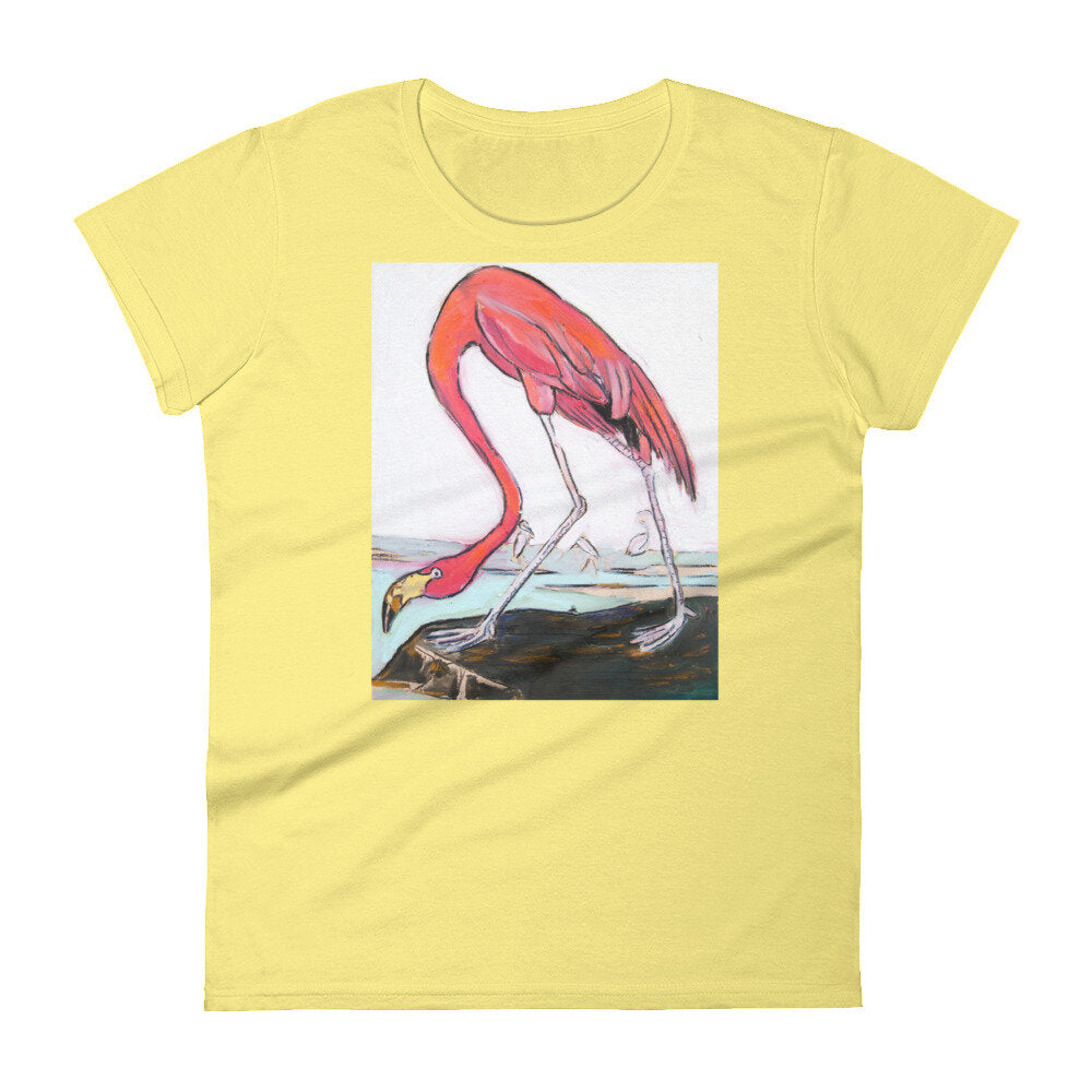 Pink Flamingo Women's short sleeve t-shirt