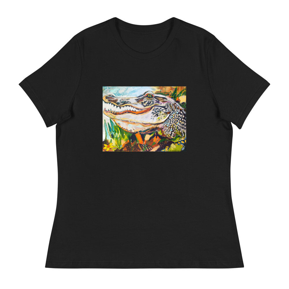 Groovy Gator Women's Relaxed T-Shirt