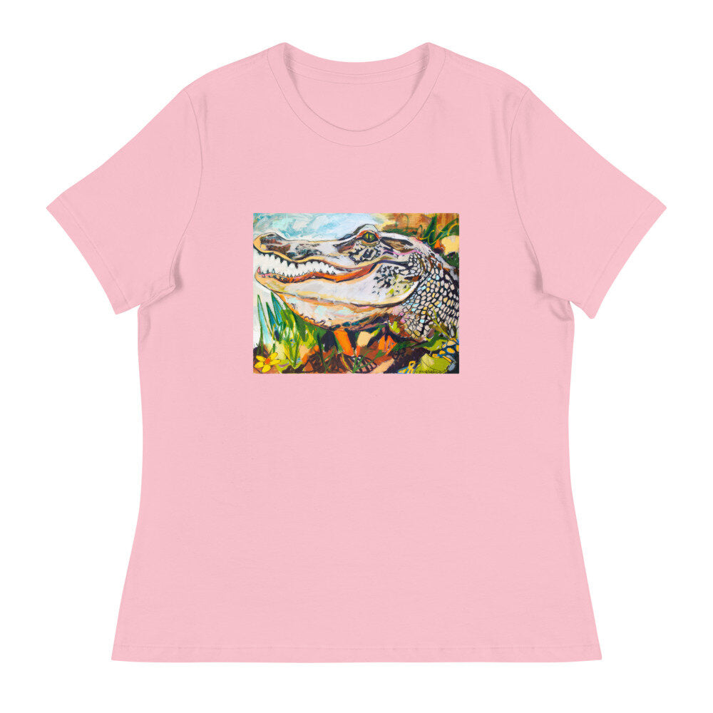 Groovy Gator Women's Relaxed T-Shirt