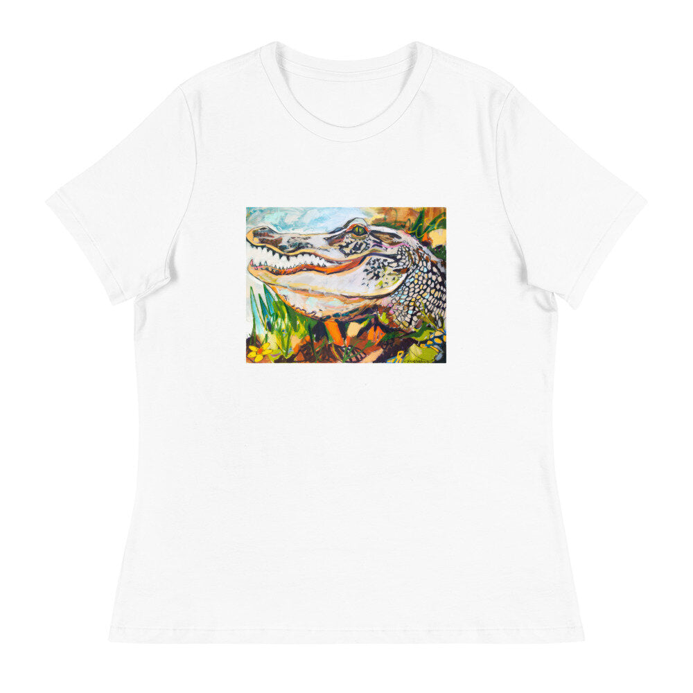 Groovy Gator Women's Relaxed T-Shirt