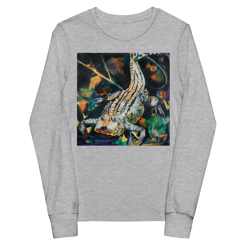 Fierce Gator Youth long sleeve tee