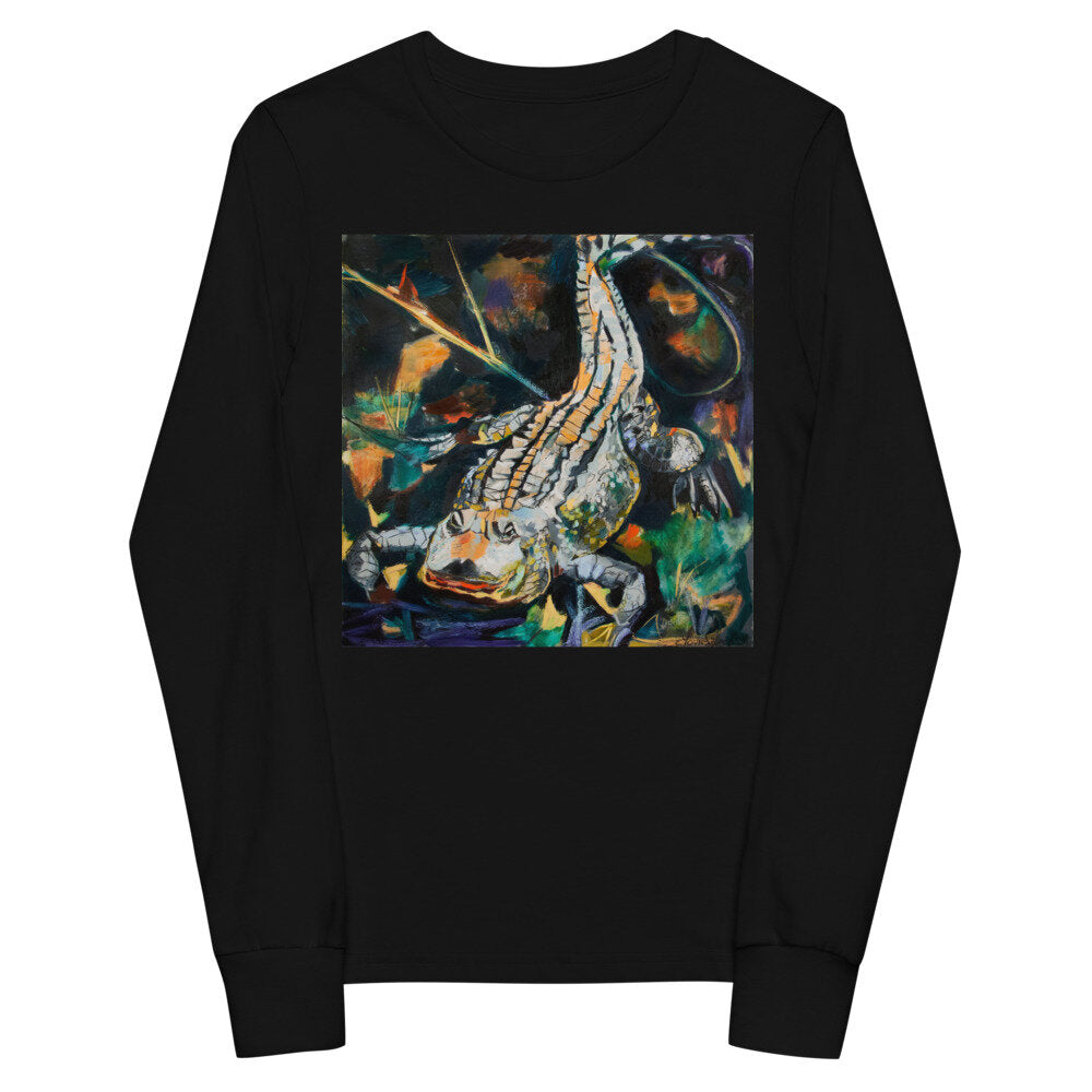 Fierce Gator Youth long sleeve tee