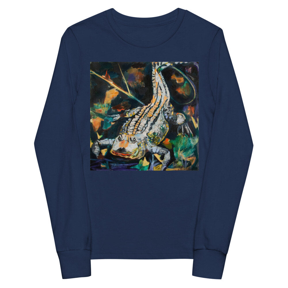 Fierce Gator Youth long sleeve tee