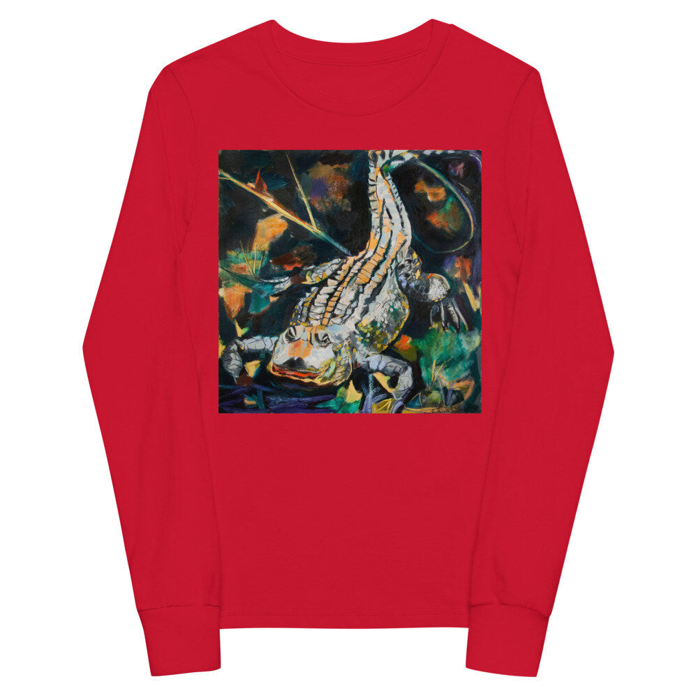 Fierce Gator Youth long sleeve tee