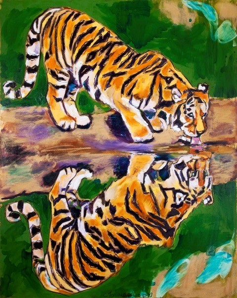 Tiger Reflections