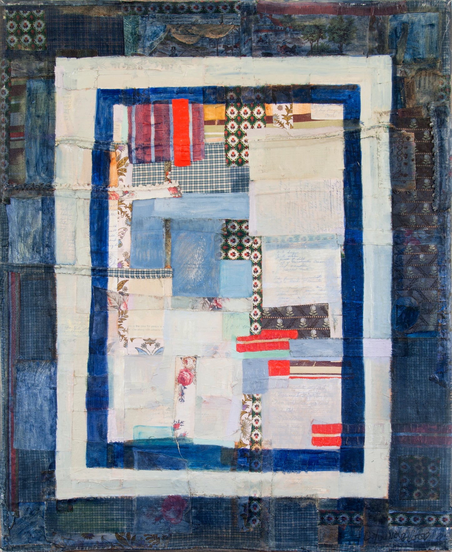 Vintage Quilt Collage (2007)