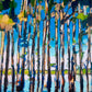 Cypress Reflections (36x48”) Giclee on canvas with gold floating frame