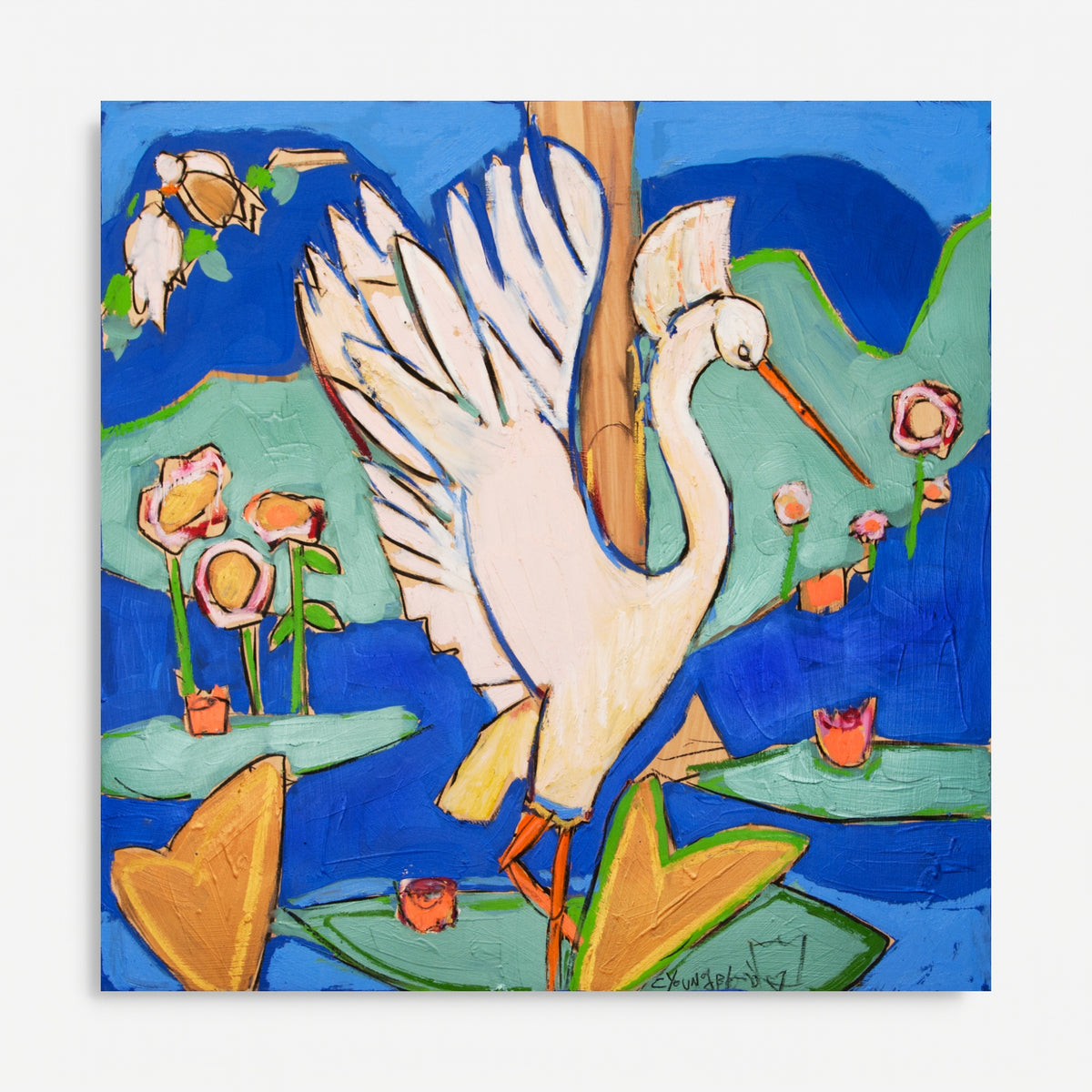 White Heron (Queen of Bayou)