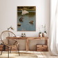 “God Winks at the Levee” Wildlife Photography Wood Print
