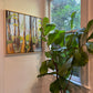 Bayou Cypress (30x30”) Giclee on canvas with gold floating frame