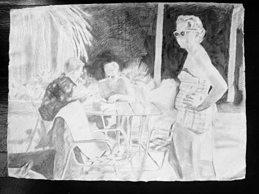 “Poolside Party” (2009)‼️SOLD