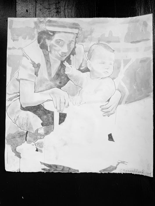 “Woman with Baby in Stroller” (2009)