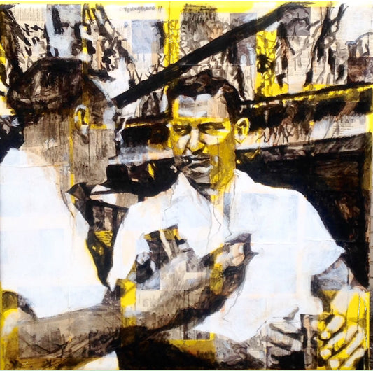 “Uncle Courtney Smoking Cigar” (2011)