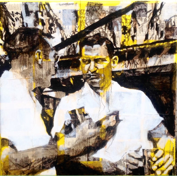 “Uncle Courtney Smoking Cigar” (2011)