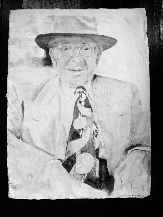 “Grandfather in Hat & Tie” (2009)