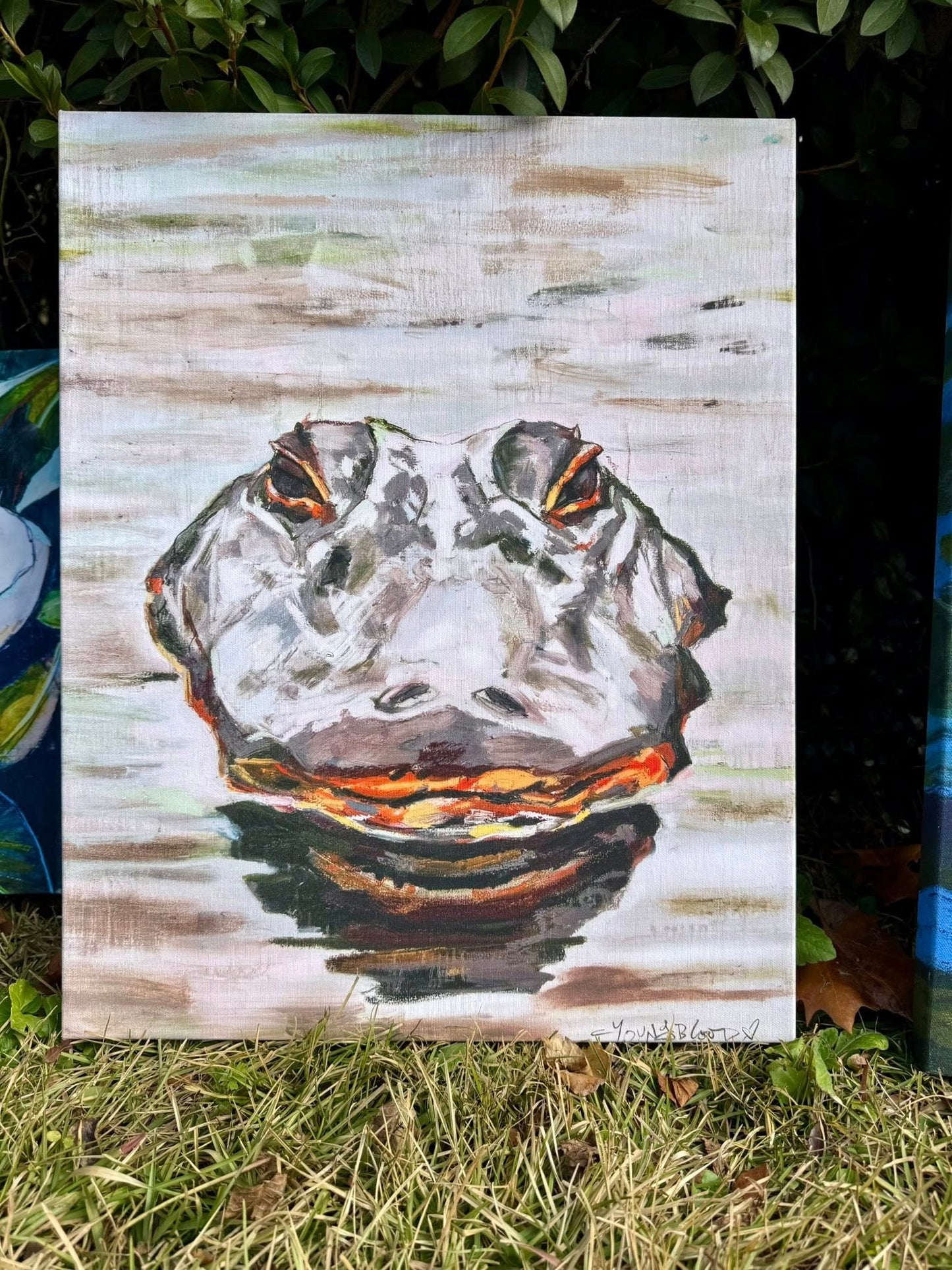 Gator Head (16x20”) | 20% off | SOLD OUT ‼️