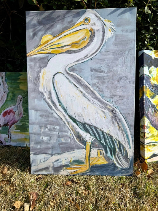 White Pelican (20x31”) | 20% off