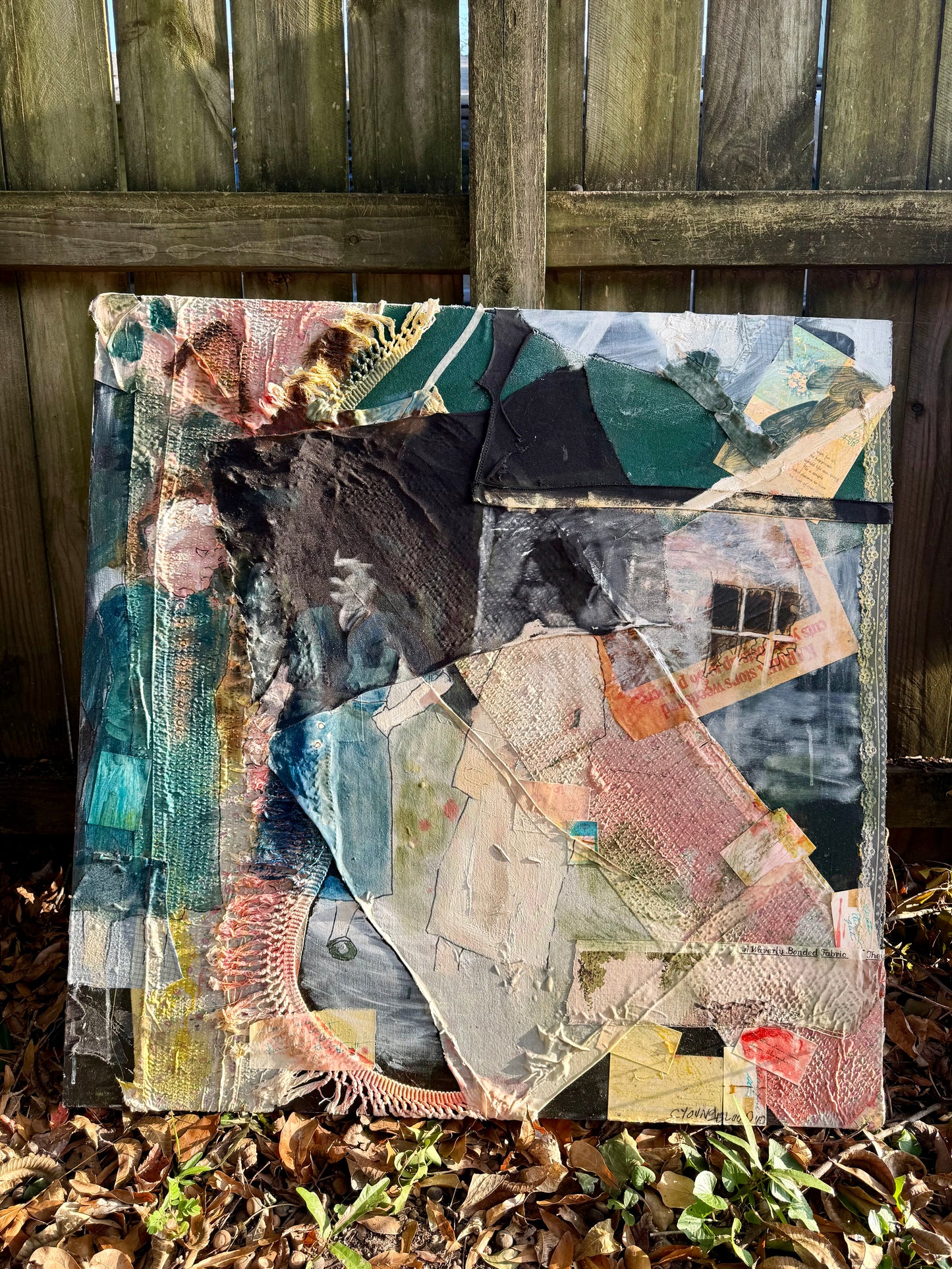“Ladies in the Backyard Collage” (2007)