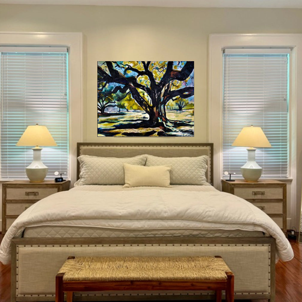 50% off (36x48”) Live Oak signed giclee on canvas