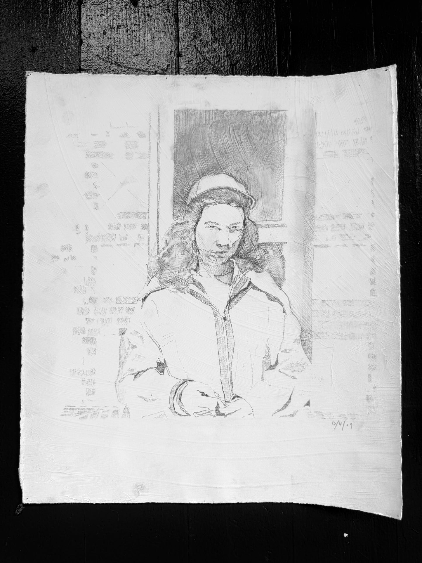 “Young Woman in Baseball Hat” (2009)